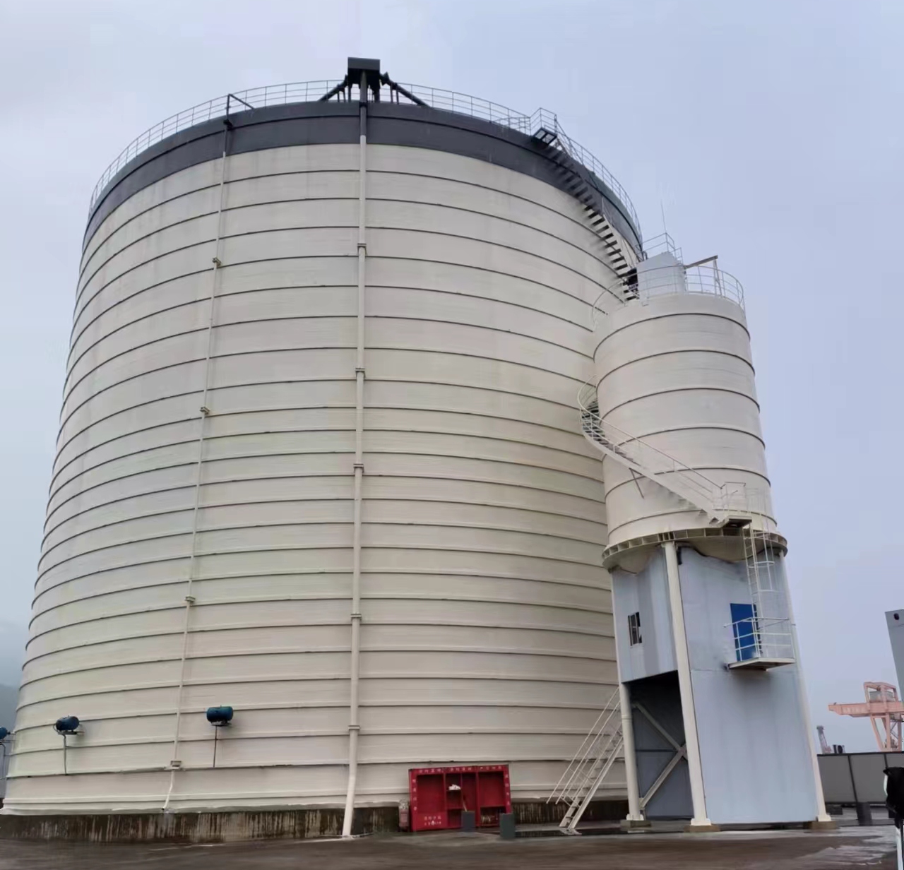 河东10万吨水泥钢板库